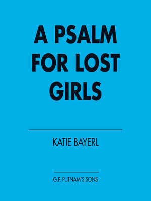 cover image of A Psalm for Lost Girls